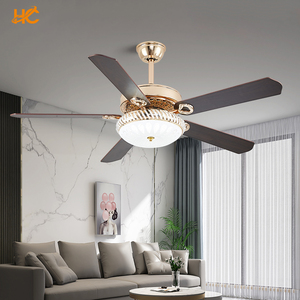 High Quality Iron Blades Ceiling <b>Fan</b> Light 42 52 Inch Reversible BLDC 3CCT Dimmable Factory Direct - Product Image 1