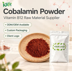 Vitamin <span class=keywords><strong>B12</strong></span> <span class=keywords><strong>Cobalamin</strong></span> Rohstoffpulver Maßgeschneiderte Formel-Verpackung für Erwachsene - Product Image 2