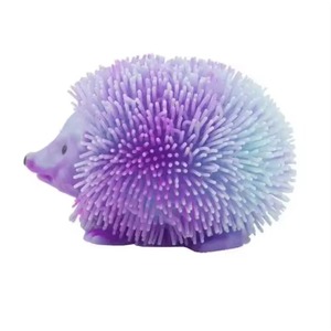 Jouet populaire pour enfants : hérisson mignon à presser et boule de poisson-bombée à presser - Product Image 1
