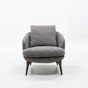 เก้าอี้โซฟาเดี่ยวทันสมัย สไตล์เน็ตไอดอล เก้าอี้นั่งเล่นพักผ่อนในห้องนั่งเล่นหรือห้องนอน เก้าอี้พักผ่อนแบบเรียบง่าย - Product Image 2