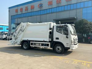 Discount Price Customize Color 6CBM Front Load Garbage <strong>Truck</strong> <strong>Big</strong> Blue Garbage <strong>Truck</strong> CCC Certified - Product Image 3