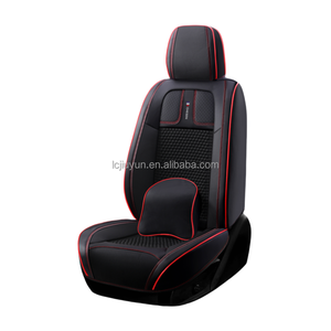 Housses de siège de voiture en tissu de soie de glace de luxe en gros d'usine ensemble complet universel pour Toyota BMW Ford Nissan - Product Image 1