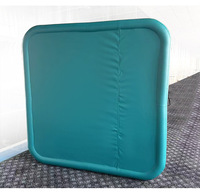 Piscine gonflable rectangulaire grande taille InflaToGo Pro pour l'extérieur, en PVC haute pression, idéale pour l'été