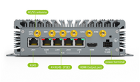 TWOWIN NVIDIA Jetson Xavier NX 8GB AI Gateway T506S Carte de calcul en périphérie 5x Ethernet POE Modules de conversion de signal WIFI 4G/5G