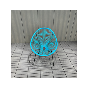 Ensembles de chaises <span class=keywords><strong>Acapulco</strong></span> en rotin PE coloré personnalisé chaise de design moderne pour l'extérieur chaise de patio <span class=keywords><strong>table</strong></span> <span class=keywords><strong>basse</strong></span> ronde en rotin osier pour l'extérieur - Product Image 4