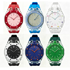 Correa de Silicona Transparente para Reloj de Bolsillo <span class=keywords><strong>Swatch</strong></span> AP Royal Pop, Correa Deportiva para Reloj de Pulsera - Product Image 5
