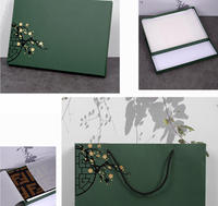 Boîte de rangement de luxe personnalisée pour vêtements de marque, en papier avec pelliculage brillant, conception tiroir coulissant