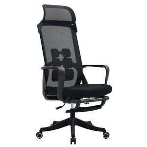 <span class=keywords><strong>Sedia</strong></span> da Ufficio Direzionale con Schienale Alto, Supporto Lombare Personalizzato, Poggiatesta Ausiliario Pieghevole, Doppio Strato in Rete Traspirante - Product Image 1