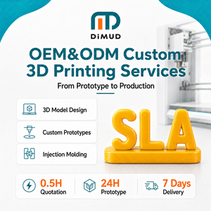 Servicio de Impresión 3D en Línea, Piezas de Prototipo de Metal y Resina Plástica Personalizadas, Proveedor de Fabricación de Bajo Volumen a Nivel Mundial - Product Image 3