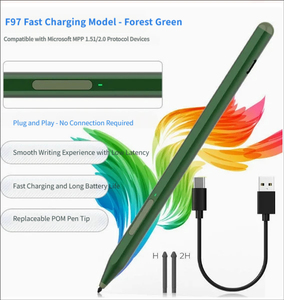 F97 Fast Charging Stylus Pen MPP 1.51 For Surface Pro 9 8 <b>7</b> HP Spectre Pavilion x360 ASUS ZenBook Dell Active Stylus Pen - Product Image 6