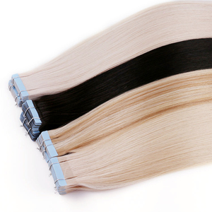 Slavic Double Drawn Russian Human <strong>Hair</strong> <strong>Tape</strong> <strong>Hair</strong> <strong>Extension</strong>, Luxury Natural Remy Cuticle <strong>Tape</strong> In <strong>Hair</strong> <strong>Extension</strong> - Product Image 6