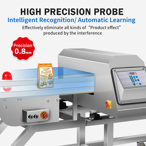Alüminyum gıda paketi <span class=keywords><strong>Metal</strong></span> dedektörü otomatik ayar parametreleri tünel alüminyum folyo çanta gıda <span class=keywords><strong>Metal</strong></span> dedektörü - Product Image 4