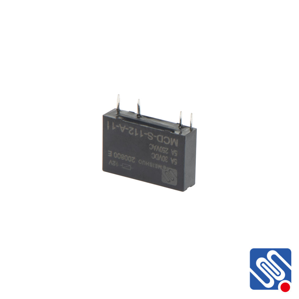 Meishuo MCD Miniature 12V Signal Relays 5A Sealed DC Epoxy Protective Features PLC Electromagnetic Relay Theory 5