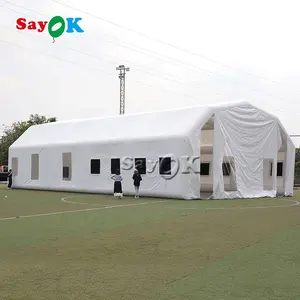 Sayok Custom Size Blowup Spuitcabine Opblaasbare Spuitcabine Met Motor Inklapbare Verf Booth