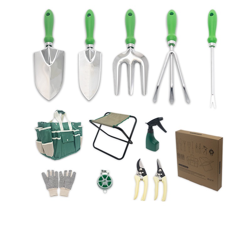 Ensemble d'outils de jardinage de 12 pièces