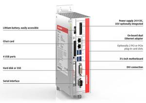 คอมพิวเตอร์อุตสาหกรรม Mt-Beck Hoff C6920-0030, กล่อง IPC สำหรับ TwinCAT, CPU, แรม 4-16GB, ติดตั้งได้บน DIN/ผนัง/เสา, EK181x เป็นตัวเลือกเสริม - Product Image 3