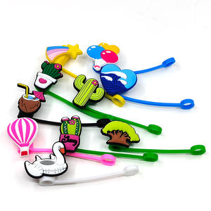 حلوة شكل قلب حروف سيليكون قابلة لإعادة الاستخدام مع أغطية غبار جميلة أغطية مخصصة بالجملة عينة مجانية - Product Image 2