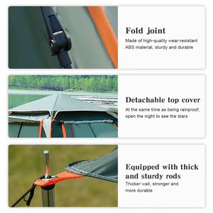 Accessoires de randonnée et de camping, tente de glamping pop-up, tente de camping imperméable pour la pêche et la plage, tentes pliantes - Product Image 3