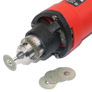 10 pièces 22mm 16-60MM Mini <span class=keywords><strong>diamant</strong></span> tranchant coupé outil rotatif <span class=keywords><strong>disque</strong></span> de coupe disques outils accessoires pour roue <span class=keywords><strong>Dremel</strong></span> avec 2 pièces tige - Product Image 6