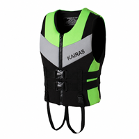 Gilet de sauvetage en néoprène épaissi personnalisé pour adultes et enfants, aide à la flottabilité pour le rafting, la plongée avec tuba, la pêche et les sports nautiques