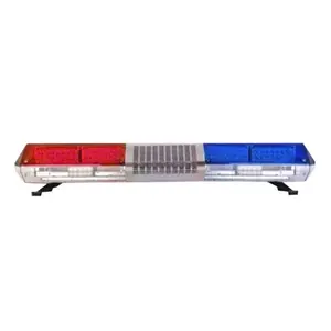 120cm full size vehicle signal red blue amber white car roof led strobe beacon warning emergency light barTBD-GA-8000T