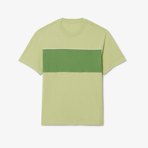 T-shirt pour homme à double couche et blocs de couleur, finition opaque, sans transparence, tissu de qualité supérieure, doublure intérieure, couverture renforcée, confort optimal - Product Image 1