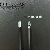 Tubes cosmétiques de luxe en aluminium vides pour gloss et anticernes, avec logo personnalisé, de haute qualité, avec embouts en feutre/brosse