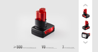 Baterai Isi Ulang 12V 3AH Dengan Indikator LED Untuk Peralatan Listrik