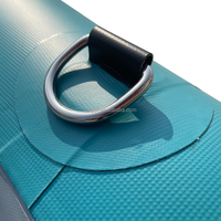 Plateforme flottante gonflable en PVC Hailebao pour la pêche en plein air, le sport, le yoga, les fêtes estivales