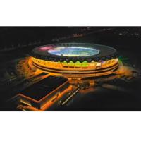 Structure en acier préfabriquée légère de haute qualité pour la construction de stades de football, directement du fabricant