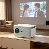 Projecteur intelligent Android 14 OS 1080P HD 500 ANSI Lumens, moteur optique scellé anti-poussière, le plus récent, pour cinéma maison