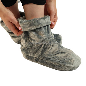 Al por mayor: Botas calentables en <span class=keywords><strong>microondas</strong></span>, Zapatillas calentadoras de <span class=keywords><strong>pies</strong></span> con semillas de lino para calentamiento humedo, Bolsa térmica calentable en <span class=keywords><strong>microondas</strong></span> y Almohadilla térmica para <span class=keywords><strong>microondas</strong></span> - Product Image 3