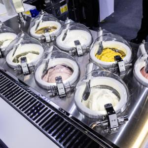 Machine à glaces et sorbets commerciale 8 saveurs en acier inoxydable de haute qualité, certifiée NSF ETL, pour sirops, fruits, noix, lait, <span class=keywords><strong>Galaxy</strong></span> - Product Image 3