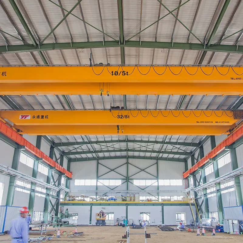 Best quality Singer Girder Crane with Electric Hoist Durable Wireless Remote Control 10 Ton Overhead Crane