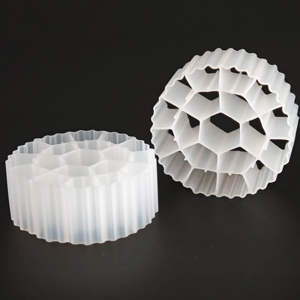 Medio de Filtración Biológica K3MBBR de HDPE, Poroso, Suspendido, para la Eliminación de Amoníaco <span class=keywords><strong>y</strong></span> Nitrógeno en Sistemas de Acuicultura de Recirculación, Ecológico, 1 Año - Product Image 2