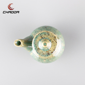 Nước Tương chai nước tương nồi 5oz đậu nành Dispenser tráng men đơn giản được thiết kế sứ tốt gốm màu xanh lá cây lưu trữ chai & lọ - Product Image 3