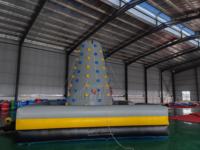 Mur d'escalade gonflable commercial d'extérieur pour enfants et adultes, idéal pour les événements de carnaval