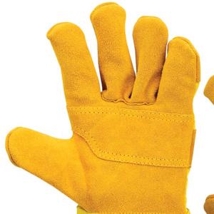 Guantes de aparejo canadiense de alta calidad con guantes de cuero de vaca de Palma reforzada de Pakistán Guantes DE TRABAJO Arbeitshandschuhe - Product Image 2