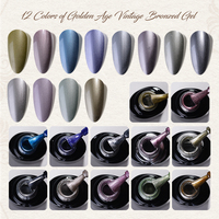 Gel d'araignée métallique, miroir doré, peinture métallique, laque pour ongles, Gel d'araignée 3D, dessin, Gel pour ongles pour Salon de manucure