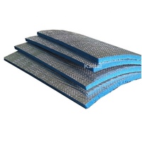 Rouleau d'isolation thermique en mousse XPE avec feuille d'aluminium réfléchissante personnalisée, barrière de chaleur radiante, couverture de toit découpable pour bâtiment
