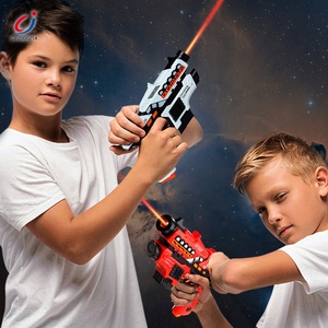 Súng đồ chơi bắn <span class=keywords><strong>laser</strong></span>, mô hình súng ngắn điện chạy pin bằng nhựa, đồ chơi chiến đấu, trò chơi bắn súng, áo giáp bảo vệ bán buôn - Product Image 3