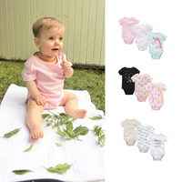 Ensemble de vêtements en coton biologique pour bébé, body personnalisable, tenue pour nouveau-né, vêtements pour la peau, 3 pièces,