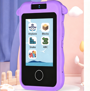Jouets pour enfants intelligents, téléphone intelligent avec écran tactile HD de 2,8 pouces, double caméra, MicroSD et MP3 - Idéal pour les cadeaux de Noël et d'anniversaire - Product Image 2