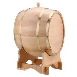 Tequila storage workmanship attractive appearance wooden barrel for sale