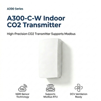 Transmisor de Calidad del Aire Interior Modbus RS485 IP30 de Alta Precisión, Sensor Senseair S12 de Montaje en Pared para Optimización de Energía HVAC Inteligente