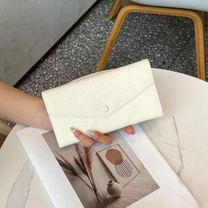 <span class=keywords><strong>Portefeuille</strong></span> long en cuir véritable pour femme, <span class=keywords><strong>portefeuille</strong></span> pliable tendance pour téléphone, pochette <span class=keywords><strong>enveloppe</strong></span> pour femme - Product Image 5