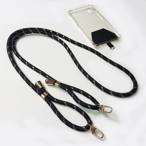 MemeX Phone Strap Crossbody Lanyard Chain Prevent Phone Loss Polyester Fabric Adjustable Embossed Printing Cute Promotional