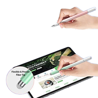 Stylos tactiles MEEPSS, best-seller client, 2 en 1, actifs/passifs, capacitifs, intégrés, personnalisés, métal, plastique, toucher doux