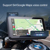 Écran sans fil CarPlay Android Auto pour moto, écran tactile 5 pouces, étanche IP67, antivol pour motos BMW