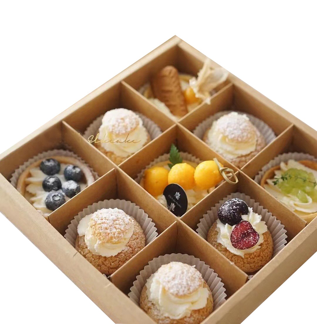 box for afternoon tea takeaway